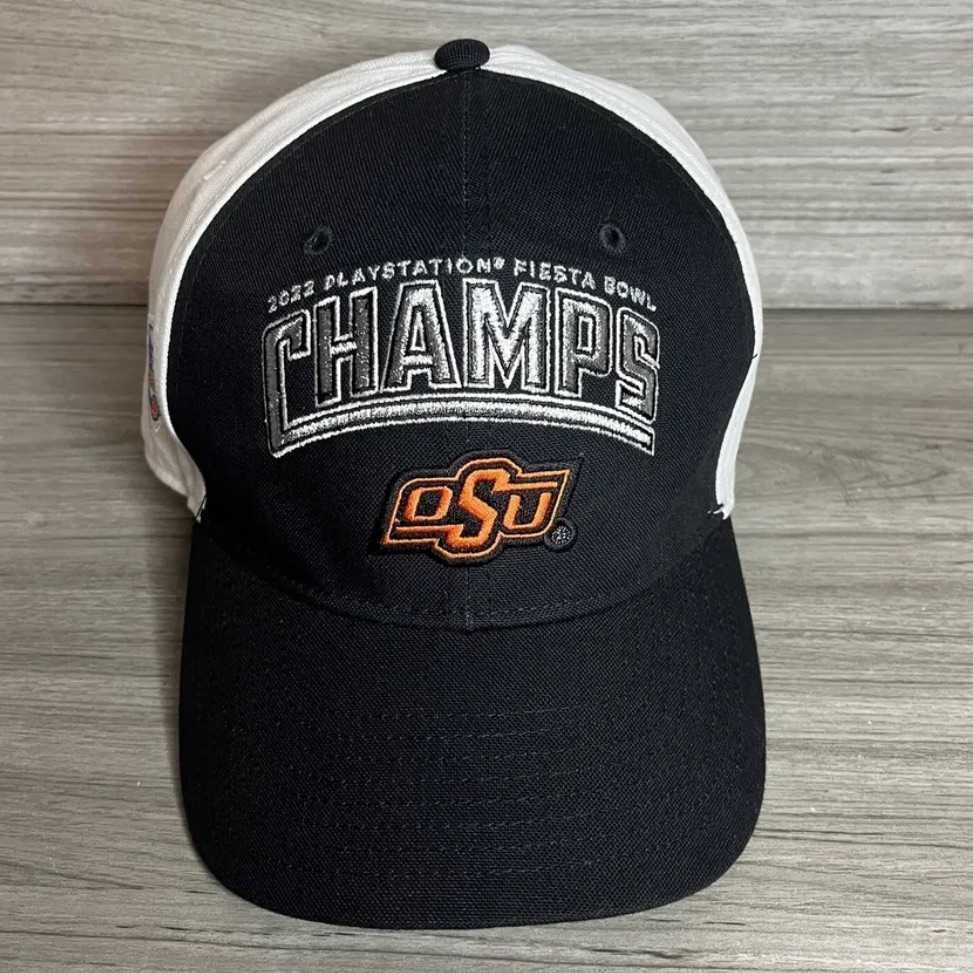 Oklahoma State Osu Cowboys 2022 Fiesta Bowl Nike Snapback Hat Cap Ncaa Football